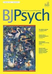British Journal of Psychiatry cover.