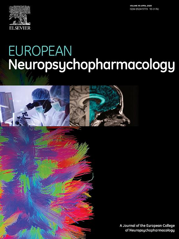 European Neuropsychopharmacology cover.